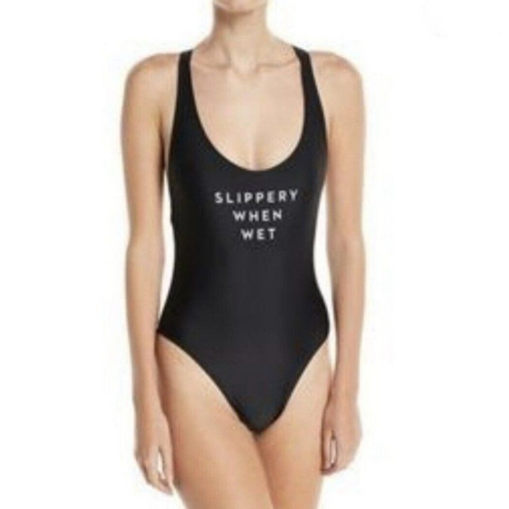 Milly slippery when wet one piece swim new large